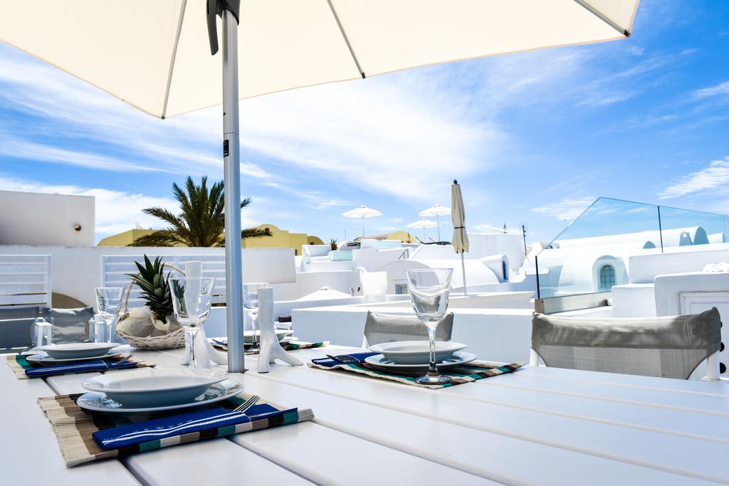 Malteza Private Villa Imerovigli  Rum bild